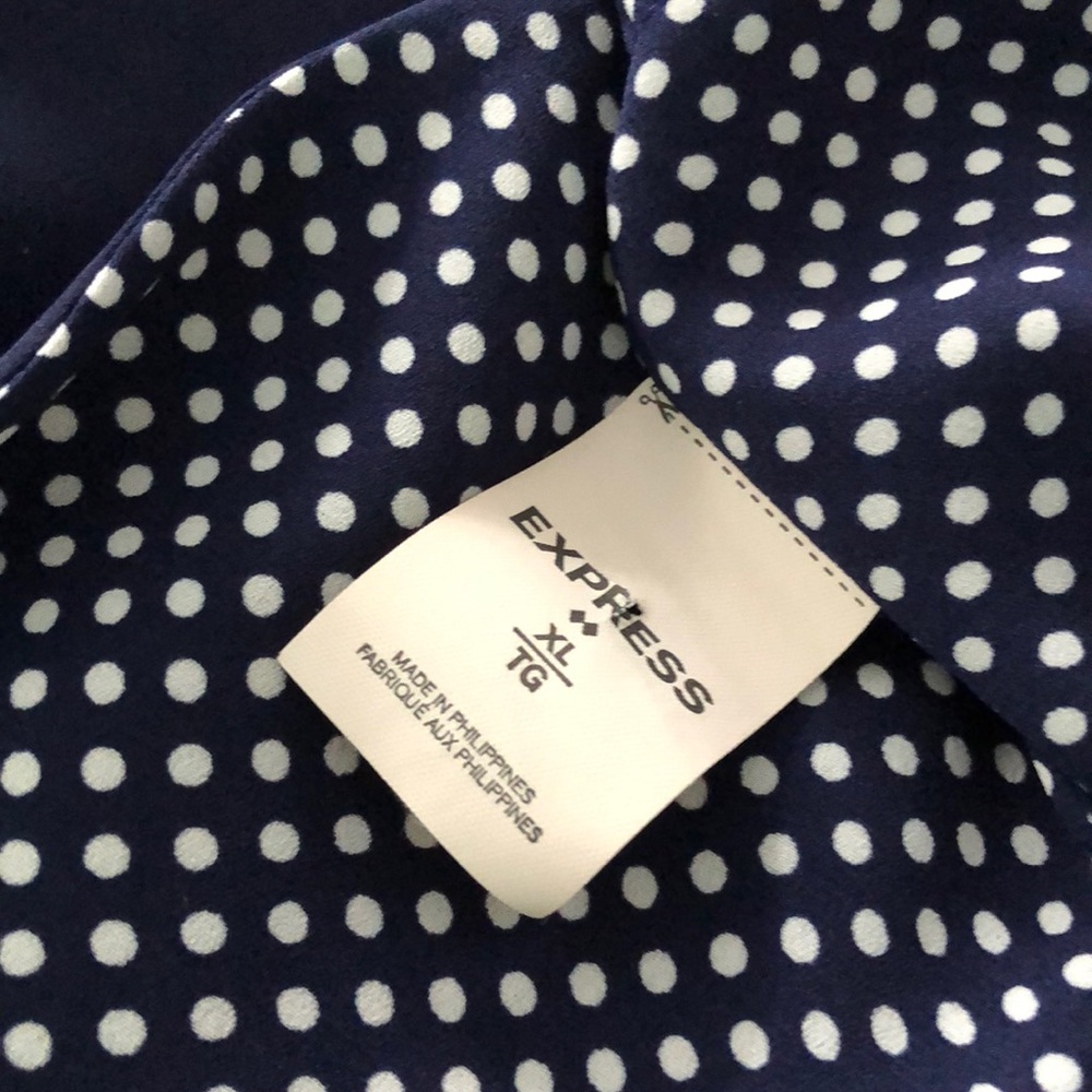 SOLD! | Express Polka Dot Downtown Cami - Picture 4 of 5